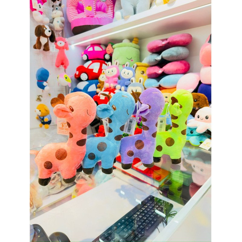 Giraffe Stuffed Animal Cartoon Doll Soft Cute Plush Toy