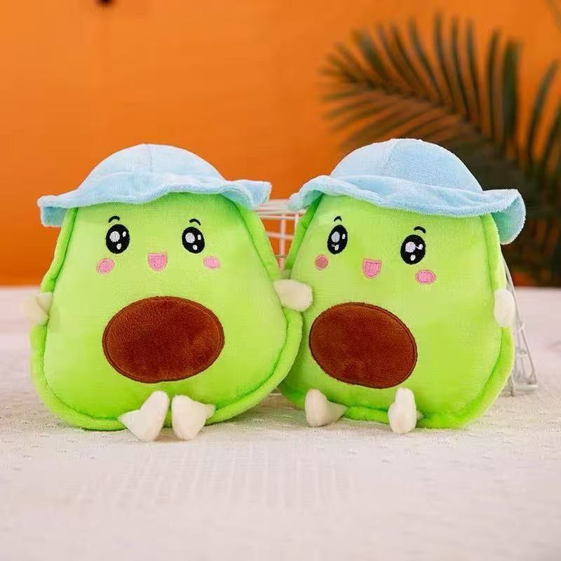 Avocado Fruit Plush Plant Toy Soft Stuffed Cartoon Pitaya Dolls Kids Girls Gifts
