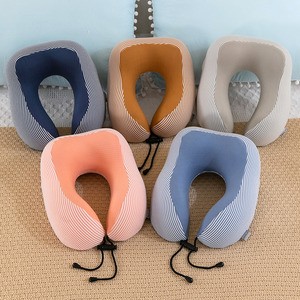 U Shaped Memory Foam Neck Pillows Soft Travel Pillow