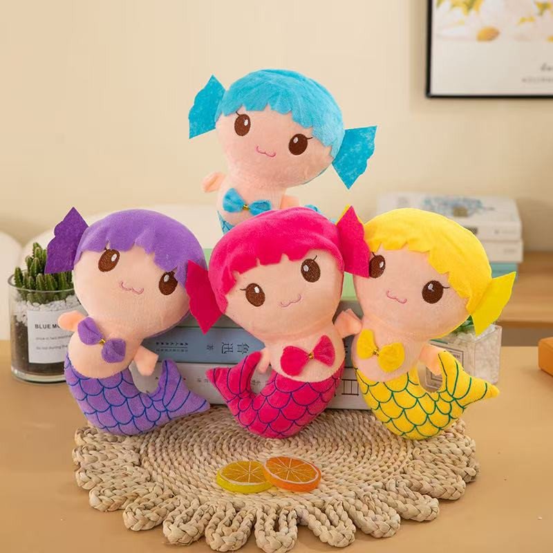 Mermaid Soft Doll Small Toy Baby Birthday Gift