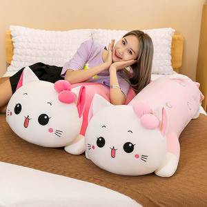 Hello Kitty Long Cat Sleeping Pillow Cute Girl Birthday Gift