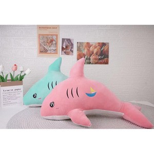 Plush Toys Shark Pillow Plush Dolls Big Shark Pillow Sleeping Doll