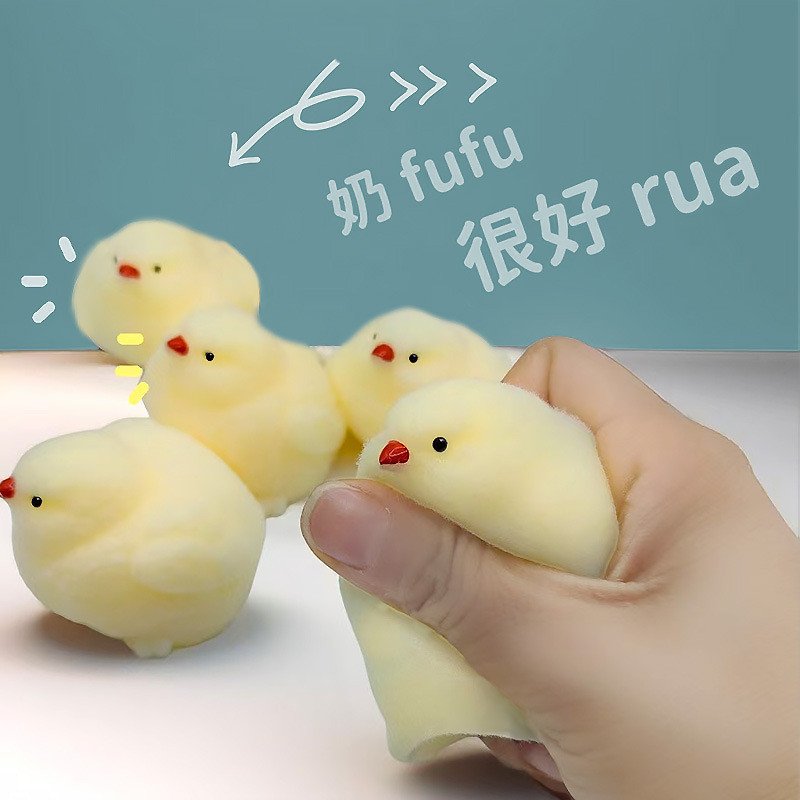 Stress Relief Squeeze Toys Small Size Rabbit Squishy Novelties for Birthday Gifts