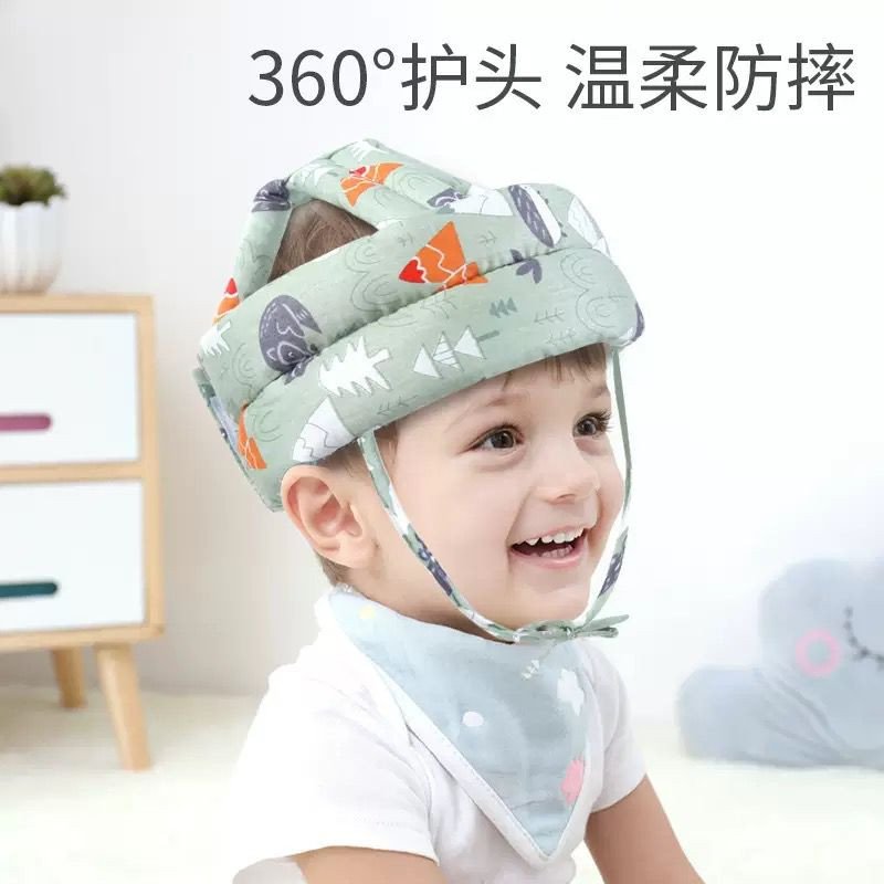 Baby Safety Helmet Head Protection Headgear Anti-fall Pad Children Learn To Walk Crash Cap