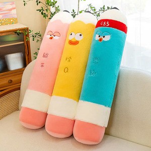 Cartoon Creative Pencil Stuffed Toy Pencil Doll Pillow  Little Naughty Doll Girl Birthday Gift