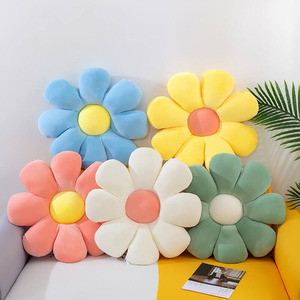 Flower pillow sofa cushion bedside office chair pillow