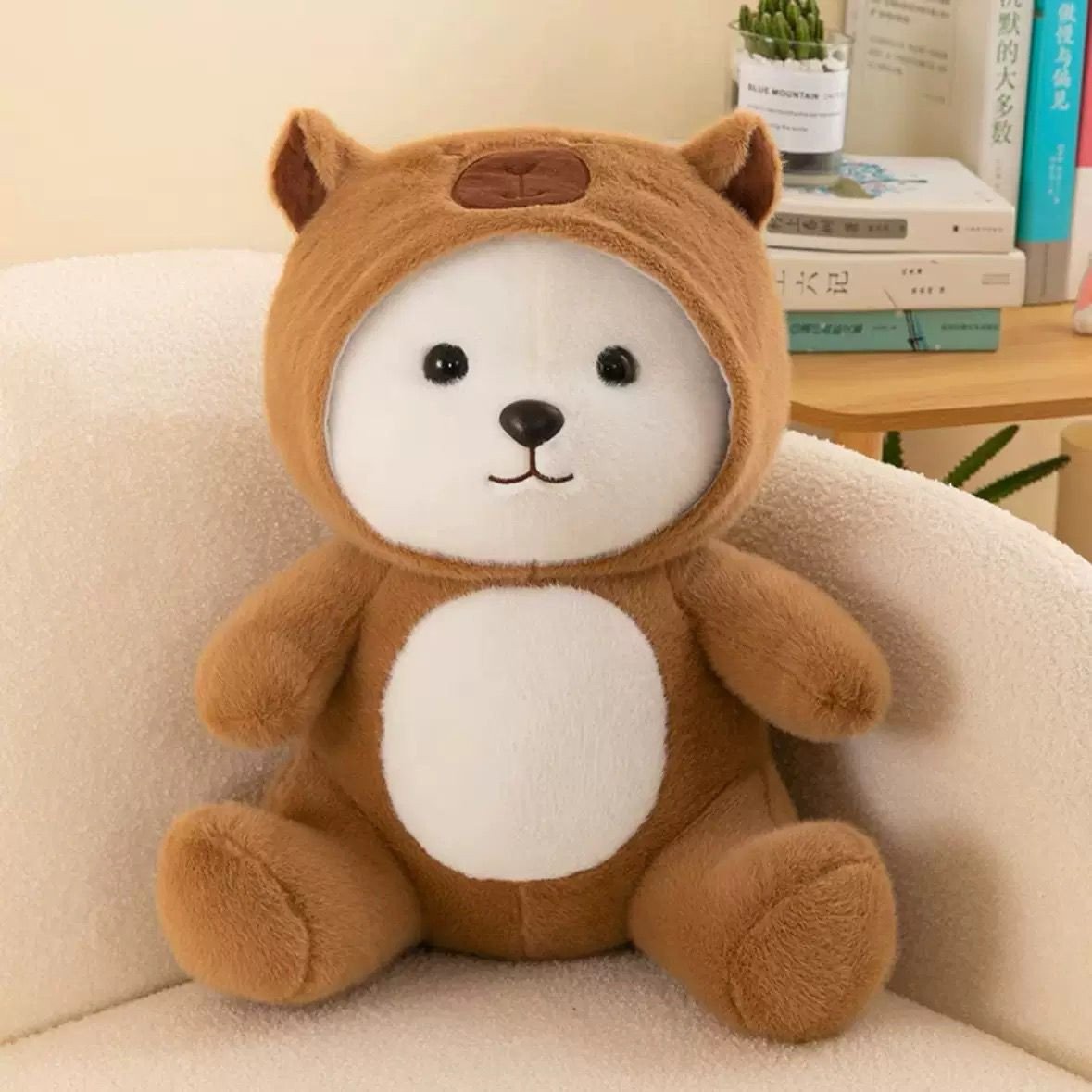 Hoodie Teddy Bear Soft Plash Toy