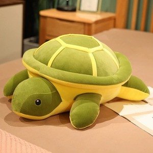 Soft Turtle Plush Toy Giant Size Sea Turtle Plush Cushion Funny Sleepy Pillow