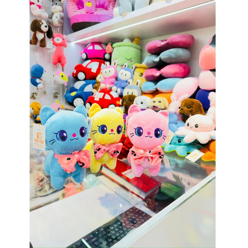 Cat Plush Toys Cute Animals Car Room Decoration