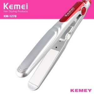 Kemei KM-1278 Tourmaline Ceramic Hair Straightener Curler Straightening Curling Irons Styling Tools