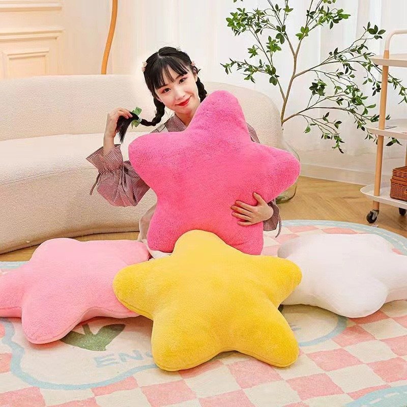 worthy star-shaped plush Cushion, super soft and cute