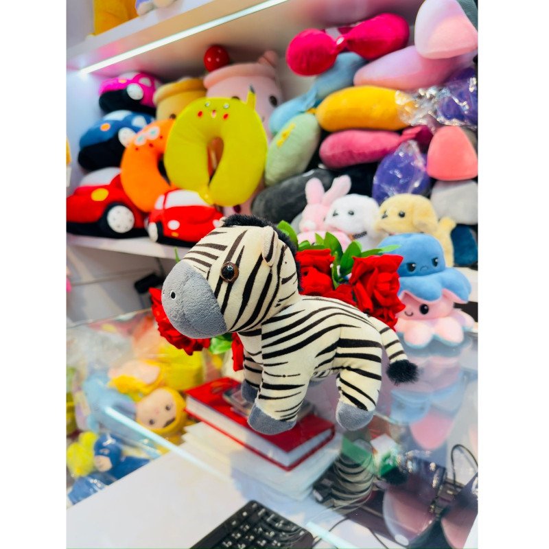 Zebra Plush Doll Soft Toy for Baby Birthday Gift