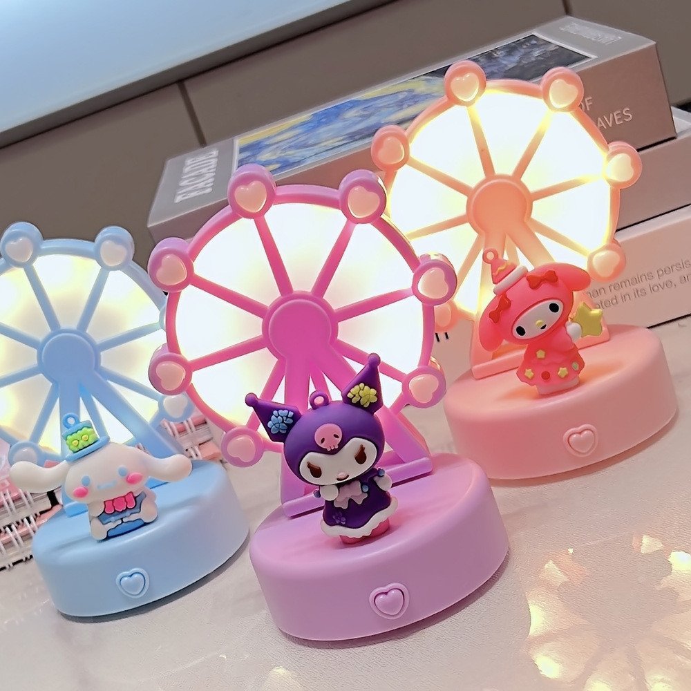 Dream Ferris Wheel Desktop Night Light Handmade Diy Luminous Toy Ornaments Gifts