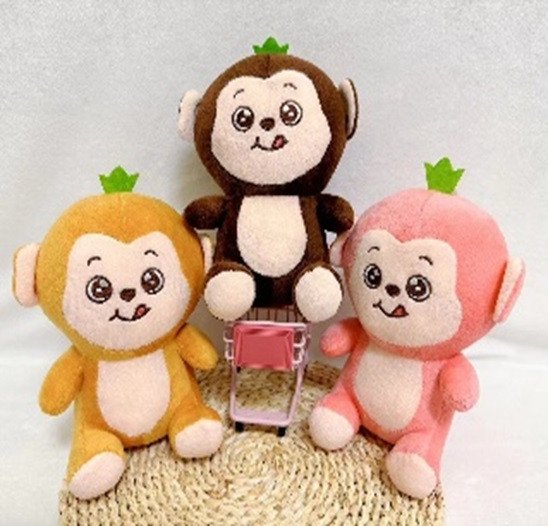 Monkey Plash Doll Small Toy Baby Birthday Gift