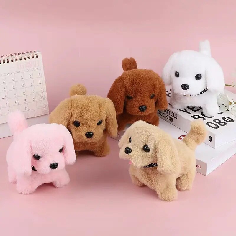 Walking Dog Plush Toys Electric Chicks That Jump and Move Toys