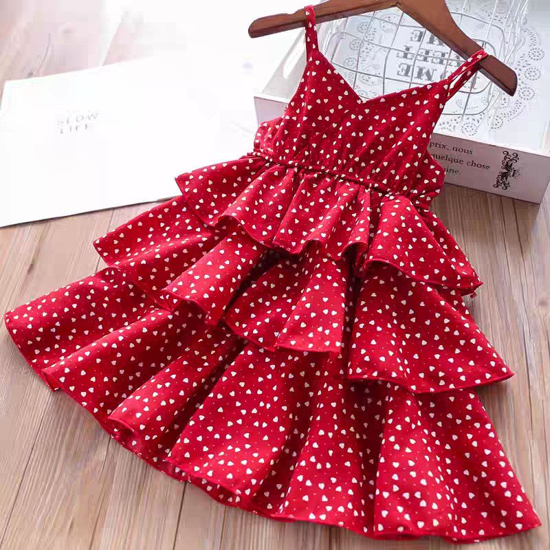 Stylish summer dress for girls, new retro Korean style halter dress
