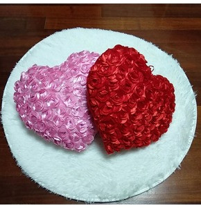 Rose heart pillow sofa seat Decor